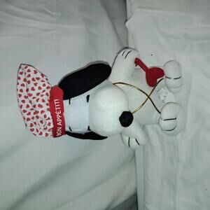 Peanuts Snoopy Chef Plush Toy - Bon Appétit!